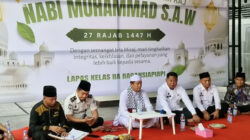 Peringati Isra Mi'rad di Lapas Bagansiapiapi, Suasana Khidmat dan Syahdu Terasa di Tengah Majelis