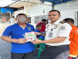 Peduli Kesehatan WBP Lansia, Lapas Bagansiapiapi Bagikan Paket Sehat dan Gelar Posyandu