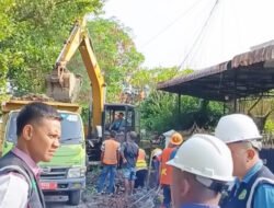 Dinas SDAMBMK Percepat Pemasangan U-Ditch di Medan Selayang dan Medan Baru