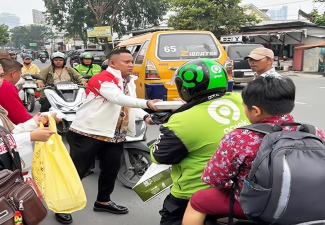 Jalankan Arahan Ray Zulham, PERBATI Sumut Salurkan 250 Kotak Nasi untuk Warga Medan